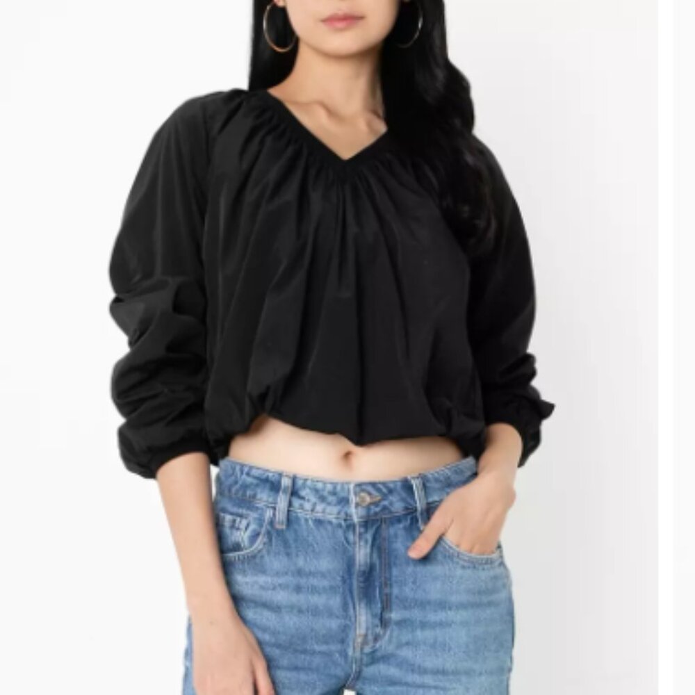 ZARA Bloom Blouse